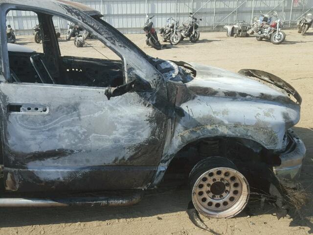 3D7KS28C55G752363 - 2005 DODGE RAM 2500 S BURN photo 9