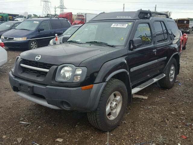 5N1ED28Y92C538175 - 2002 NISSAN XTERRA XE BLACK photo 2