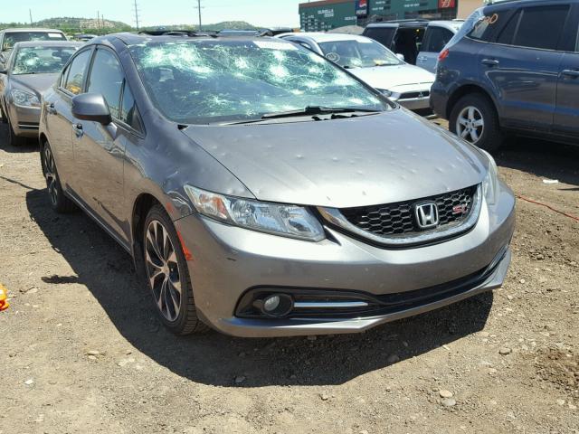 2HGFB6E56DH709465 - 2013 HONDA CIVIC SI GRAY photo 1