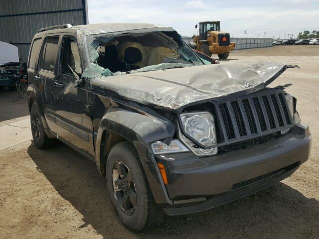 1J4PN2GK5BW512169 - 2011 JEEP LIBERTY SP BLACK photo 1