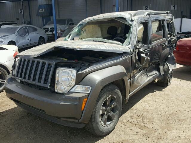 1J4PN2GK5BW512169 - 2011 JEEP LIBERTY SP BLACK photo 2