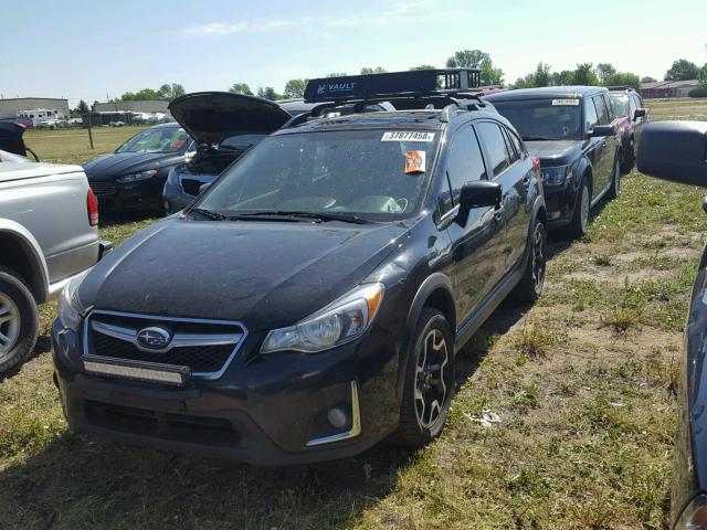 JF2GPADC9G8235496 - 2016 SUBARU CROSSTREK BLACK photo 2