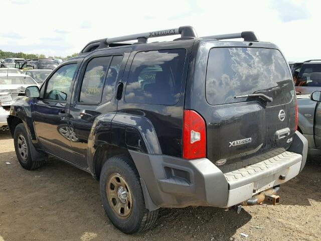 5N1AN0NW6AC504048 - 2010 NISSAN XTERRA OFF BLACK photo 3