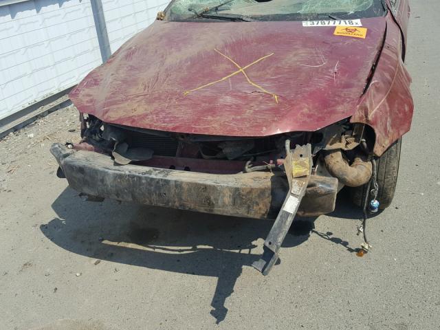 1G2NE52E45M186708 - 2005 PONTIAC GRAND AM S წითელი ფოტო 7