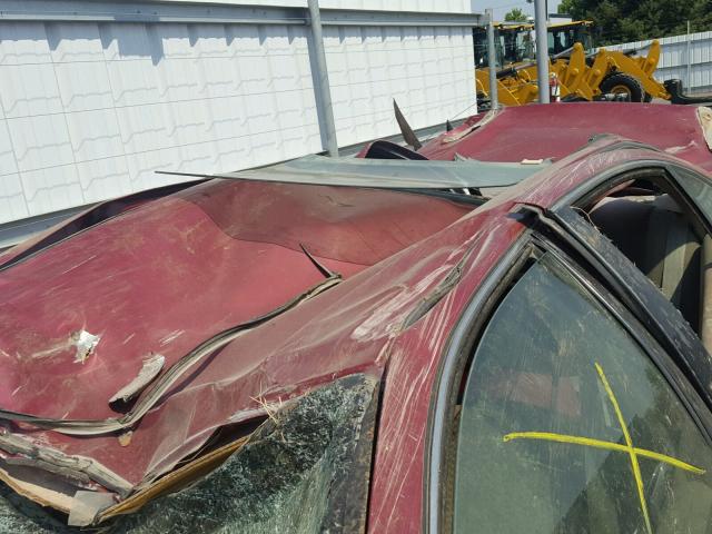 1G2NE52E45M186708 - 2005 PONTIAC GRAND AM S წითელი ფოტო 9