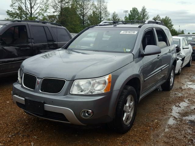 2CKDL63F966042641 - 2006 PONTIAC TORRENT GRAY photo 2