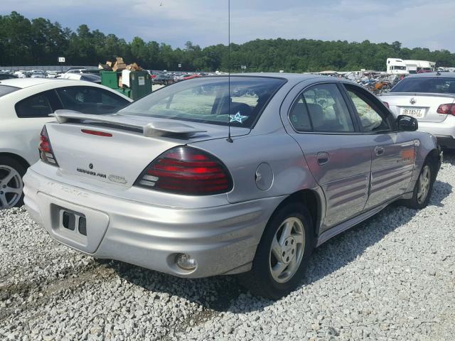 1G2NF52E6YM710913 - 2000 PONTIAC GRAND AM S SILVER photo 4