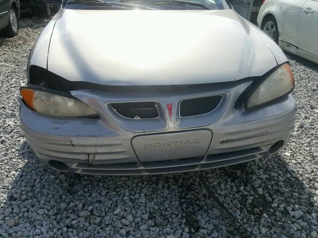 1G2NF52E6YM710913 - 2000 PONTIAC GRAND AM S SILVER photo 7