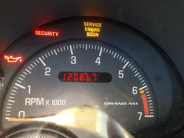 1G2NF52E6YM710913 - 2000 PONTIAC GRAND AM S SILVER photo 8