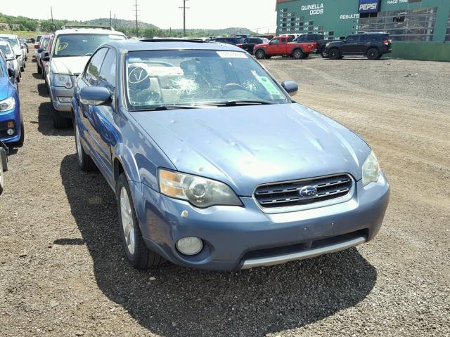 4S4BL84C454210499 - 2005 SUBARU LEGACY OUT BLUE photo 1