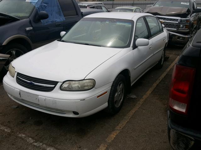 1G1NE52J42M566600 - 2002 CHEVROLET MALIBU LS WHITE photo 2