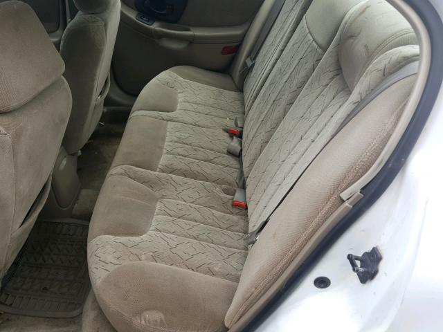 1G1NE52J42M566600 - 2002 CHEVROLET MALIBU LS WHITE photo 6