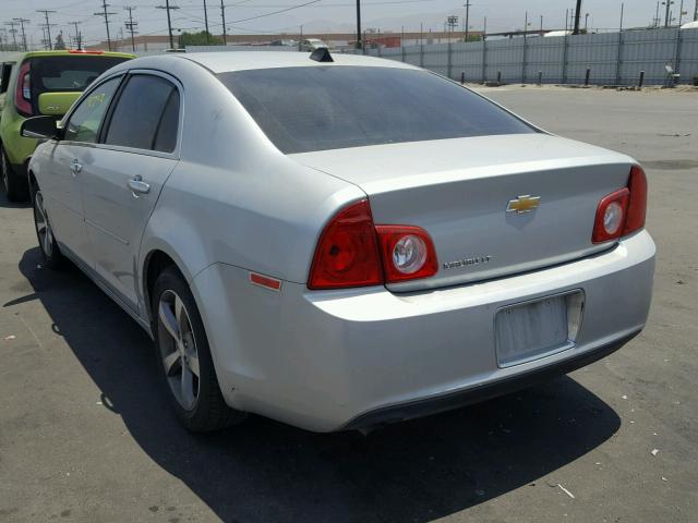 1G1ZC5E08CF158374 - 2012 CHEVROLET MALIBU 1LT ვერცხლისფერი ფოტო 3