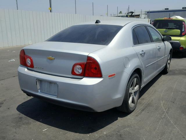 1G1ZC5E08CF158374 - 2012 CHEVROLET MALIBU 1LT ვერცხლისფერი ფოტო 4
