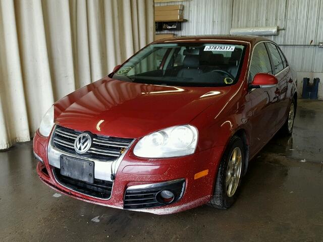 3VWST71K36M844593 - 2006 VOLKSWAGEN JETTA TDI RED photo 2