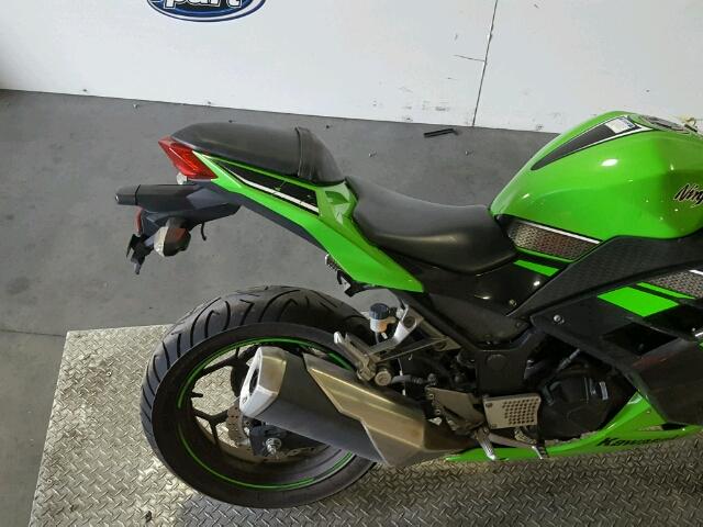 JKAEX8A10DDA10160 - 2013 KAWASAKI EX300 A GREEN photo 6