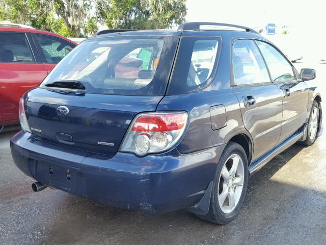 JF1GG67626H810575 - 2006 SUBARU IMPREZA 2. BLUE photo 4