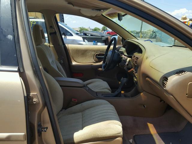 1G2WJ52M5WF232415 - 1998 PONTIAC GRAND PRIX GOLD photo 5