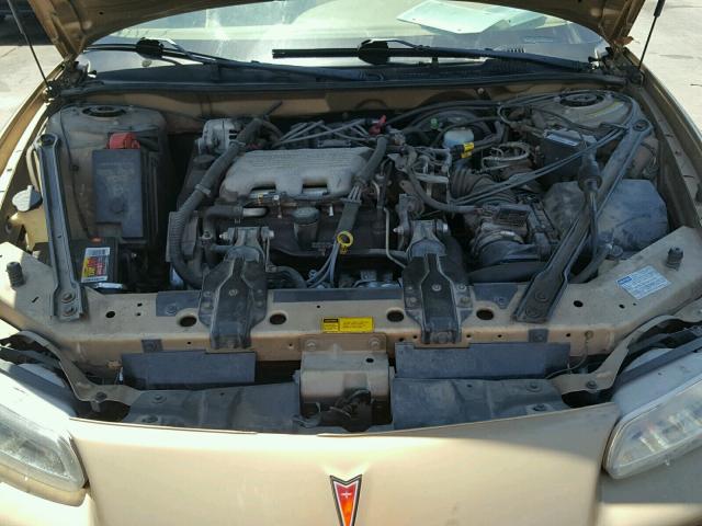 1G2WJ52M5WF232415 - 1998 PONTIAC GRAND PRIX GOLD photo 7