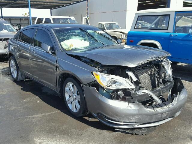 1C3CCBBB0CN164682 - 2012 CHRYSLER 200 TOURIN GRAY photo 1