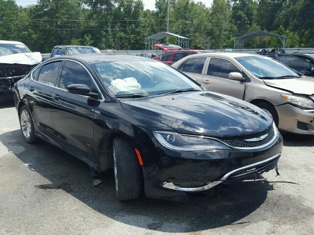 1C3CCCAB9GN188282 - 2016 CHRYSLER 200 LIMITE BLACK photo 1