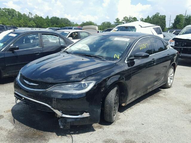 1C3CCCAB9GN188282 - 2016 CHRYSLER 200 LIMITE BLACK photo 2