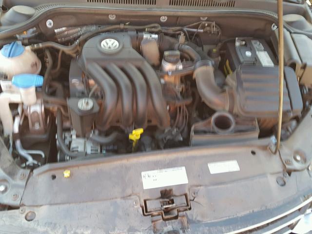 3VW2K7AJXFM256104 - 2015 VOLKSWAGEN JETTA BASE შავი ფოტო 7