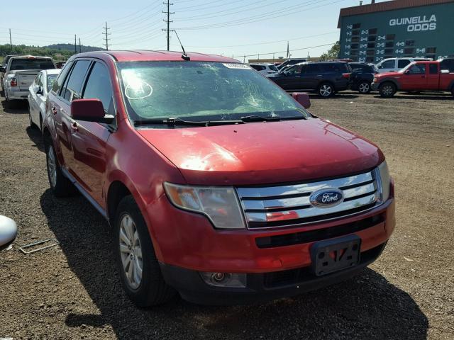 2FMDK49C47BA40327 - 2007 FORD EDGE SEL P RED photo 1