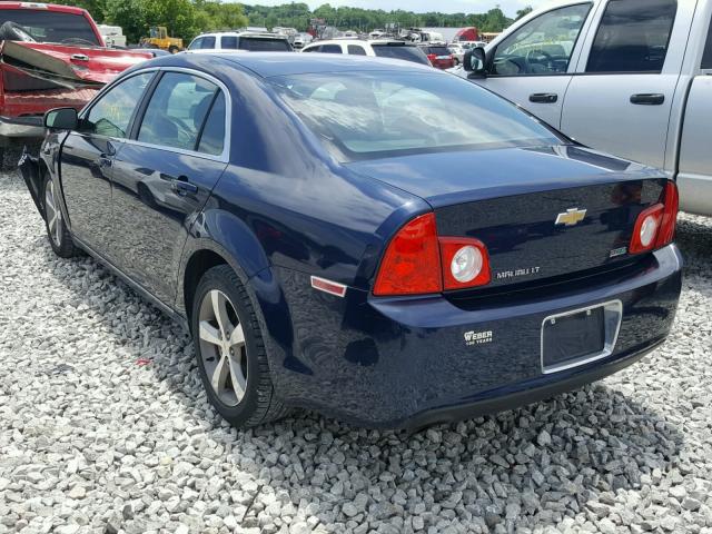 1G1ZC5EU1BF190567 - 2011 CHEVROLET MALIBU 1LT 蓝色 照片 3