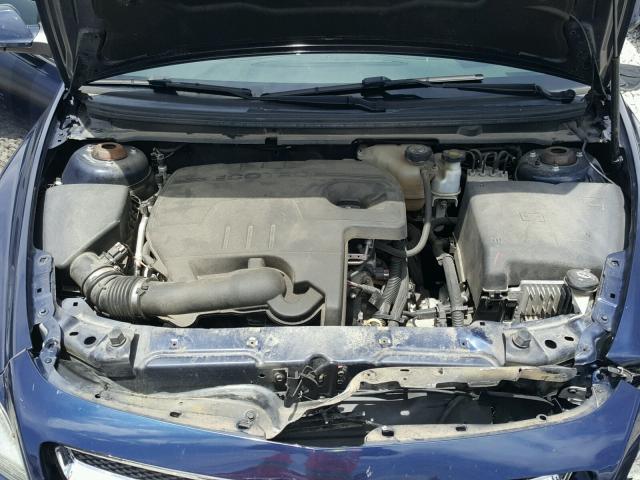 1G1ZC5EU1BF190567 - 2011 CHEVROLET MALIBU 1LT 蓝色 照片 7