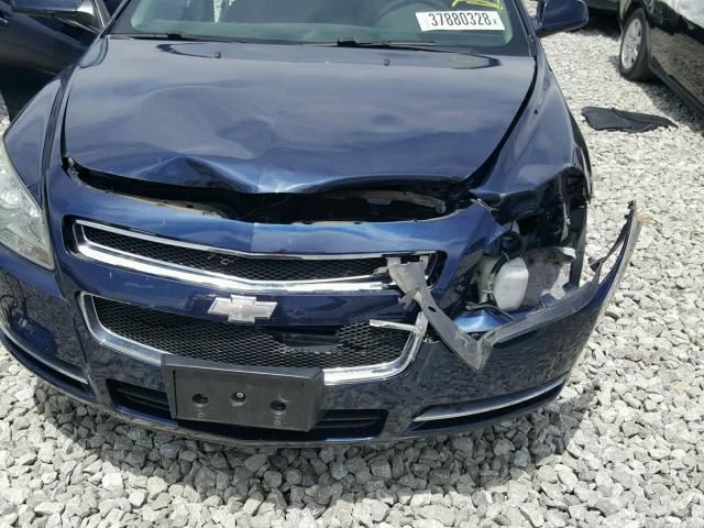 1G1ZC5EU1BF190567 - 2011 CHEVROLET MALIBU 1LT 蓝色 照片 9