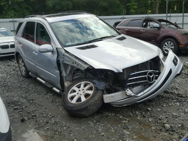 4JGBB86E37A170180 - 2007 MERCEDES-BENZ ML 350 SILVER photo 1