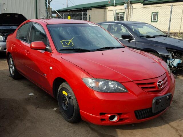 JM1BK323161425029 - 2006 MAZDA 3 RED photo 1