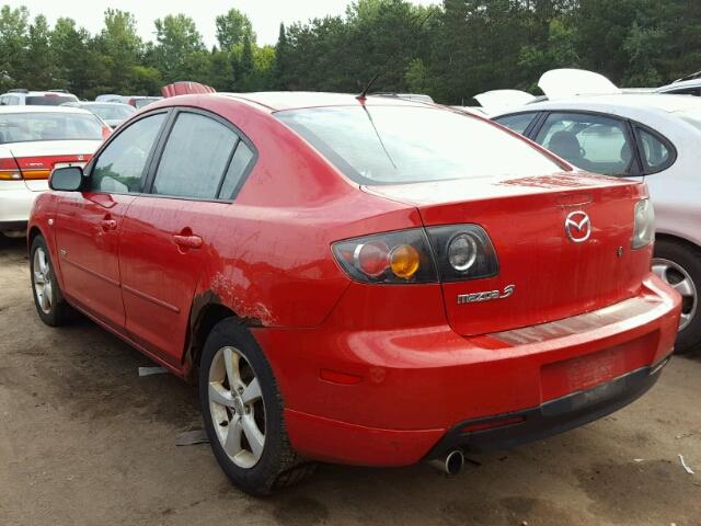 JM1BK323161425029 - 2006 MAZDA 3 RED photo 3