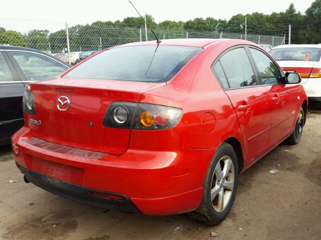 JM1BK323161425029 - 2006 MAZDA 3 RED photo 4