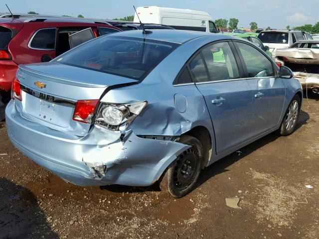 1G1PJ5SC5C7144910 - 2012 CHEVROLET CRUZE ECO BLUE photo 4