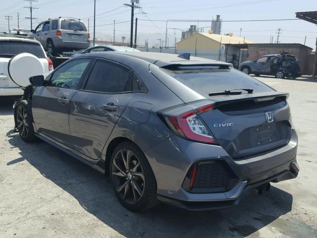 SHHFK7H4XHU429212 - 2017 HONDA CIVIC SPOR GRAY photo 3