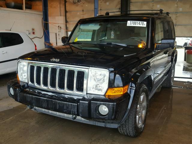 1J8HG58256C143334 - 2006 JEEP COMMANDER 黑色 照片 2