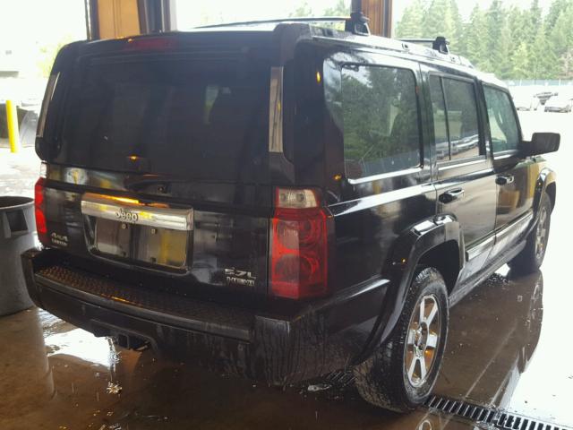 1J8HG58256C143334 - 2006 JEEP COMMANDER 黑色 照片 4