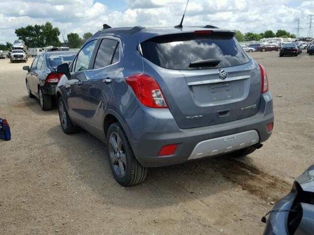 KL4CJHSB0EB772768 - 2014 BUICK ENCORE PRE GRAY photo 3