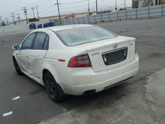 19UUA66247A038461 - 2007 ACURA TL WHITE photo 10