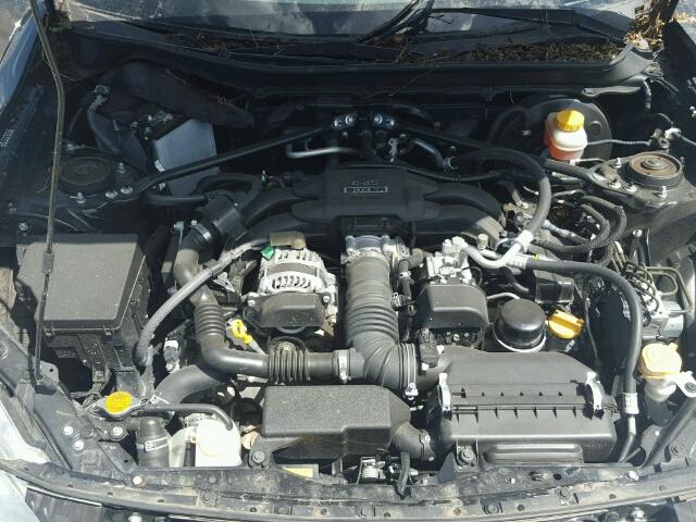 JF1ZNAA11D2727198 - 2013 TOYOTA SCION FR-S შავი ფოტო 7