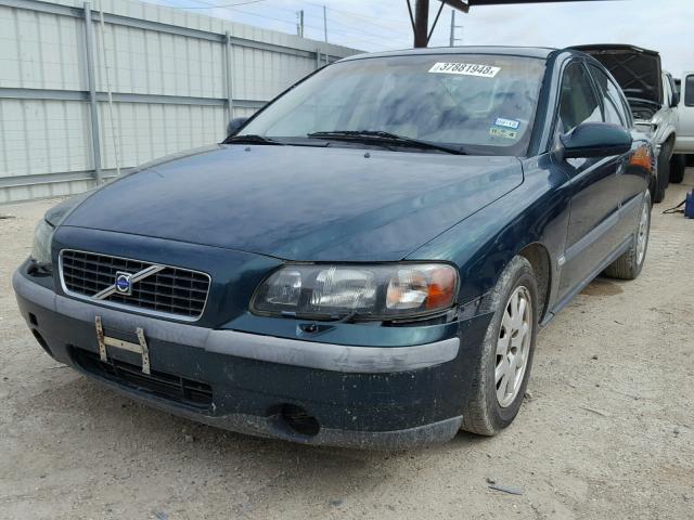 YV1RS61RX12049594 - 2001 VOLVO S60 GREEN photo 2
