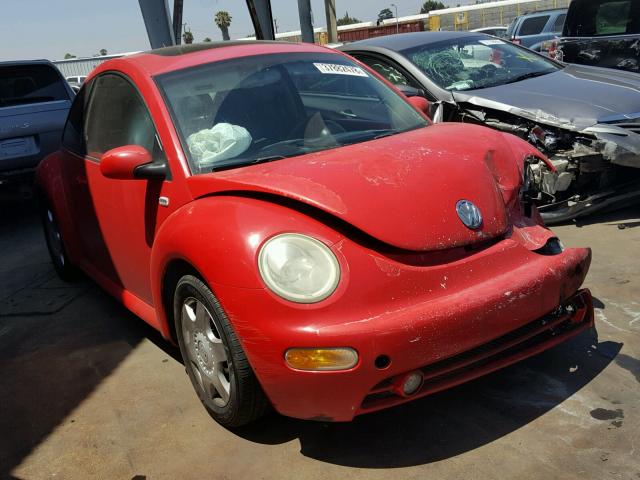 3VWCT21C71M410380 - 2001 VOLKSWAGEN NEW BEETLE 红色 照片 1