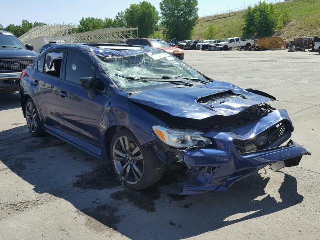 JF1VA1E65H9814423 - 2017 SUBARU WRX PREMIU BLUE photo 1