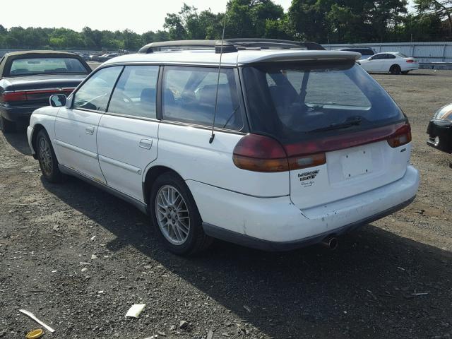 4S3BK6759W7313023 - 1998 SUBARU LEGACY GT WHITE photo 3