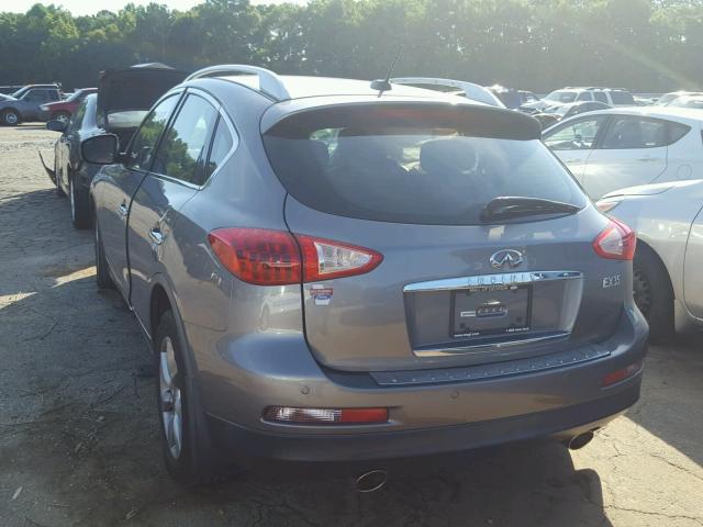 JNKAJ09E28M306913 - 2008 INFINITI EX35 BASE GRAY photo 3