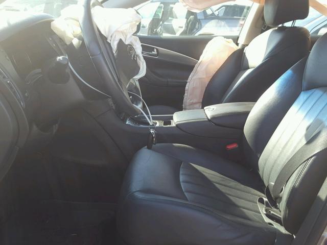 JNKAJ09E28M306913 - 2008 INFINITI EX35 BASE GRAY photo 5