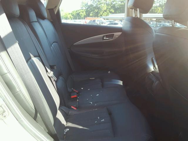 JNKAJ09E28M306913 - 2008 INFINITI EX35 BASE GRAY photo 6