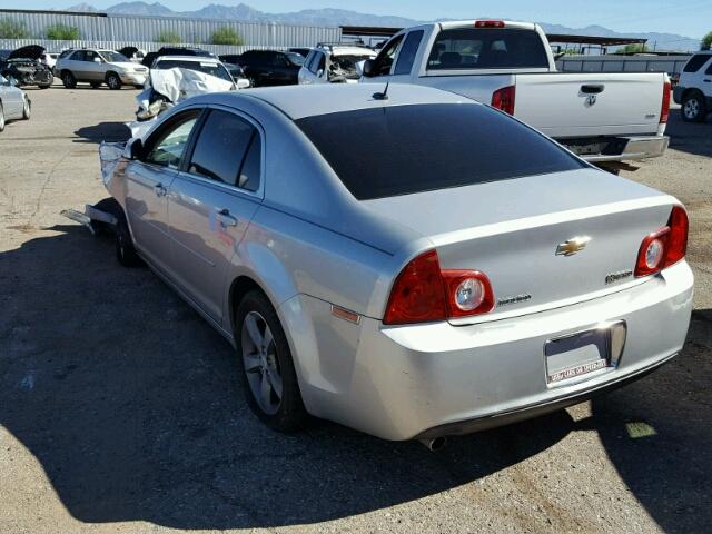 1G1ZF57509F132540 - 2009 CHEVROLET MALIBU HYB SILVER photo 3